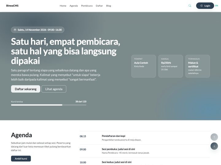 Event & Seminar